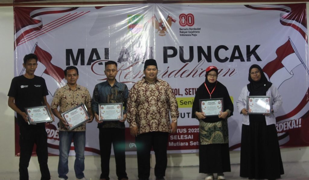 RW 017 Villa Mutiara Setu Adakan Acara Malam Puncak HUT RI ke-80